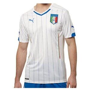 Puma Italia Away Jersey 2014 Dry Fit Athletic Fit Size XL
